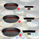 6 Pcs Round Stepping Stone Molds, 3 Size Reusable Cement Molds for Concrete, 8''/9.4''/ 10.8'' Plastic Concrete Mold for Casting Garden and Walkway by GreenHaven Gardens