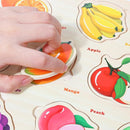 GRINNNIE Wooden Toddler Puzzle for Age 2 3 4 Years Old, 6 PCS Toddlers Learning Puzzle Set - Animal, Fruit, Sea Creature and Vehicle, Educational Toy Birthday for 3-5 Boys Girls by TinyTreasures Baby Boutique