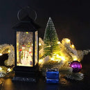 Eldnacele Singing Battery Operated Musical Lighted Christmas Snowman Water Glittering Swirling Snow Globe Lantern with Music Christmas Home Decoration and Gift, Snowman Family by CozyNest Decor