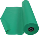 Colorations Dual Surface Paper Roll, Bright Green, 36" x 1000', Textured Paper, Classroom Craft & Art Supplies, Bulletin Board, Gift Wrapping, Chalkboard Wallpaper by TinyTreasures Baby Boutique
