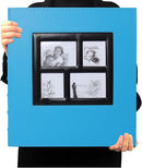 RECUTMS 600 Photos Photo Album 4x6, Large Capacity for Family Wedding Anniversary Baby Vacation Holds 600 Horizontal and Vertical Photos (Sky Blue) by TinyTreasures Baby Boutique