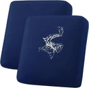 hyha Waterproof Couch Cushion Covers, Stretch Sofa Couch Seat Slipcover for Dog Washable, Non-Slip Waterproof Outdoor Cushion Covers for Patio Furniture Replacement (2 Pieces, Navy) by CozyNest Decor