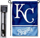 WinCraft Kansas City Royals Garden Flag with Stand Holder by GreenHaven Gardens
