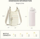 Telena Water Bottle Holder with Strap RFID Crossbody Bags for Women for Walking, Hiking, Cycling by TinyTreasures Baby Boutique