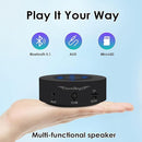 XLEADER Small Bluetooth Speaker (Gift Box Packed) Portable Speakers Bluetooth Wireless with Mic/Micro SD/Aux Input, Touch Design, Deep Bass, 12H Playtime, Mini Speaker for iPhone Laptop PC Office Car by TinyTreasures Baby Boutique