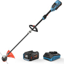SENIX String Trimmer Cordless, X6 60V Max* 16-Inch Weed Wacker & Edger, Brushless, Variable Speed, Aluminum Shaft, Bump Feed, 3.0 Ah Lithium-ion Battery and Charger Included (GTX6-M) by GreenHaven Gardens