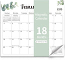 2026 Magnetic Fridge Calendar 18 Monthly Magnetic Calendar for Refrigerator 2026 Wall Calendar Planner Runs from January 2026 Until June 2027 Easy Organizing Markers Tearable (Nature) by TinyTreasures Baby Boutique