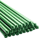 Garden Plant Stakes 24 Inch 2Ft Steel Plant Stick Support, 25 Pack Tomato Stakes for Growing Climbing Plants by CozyNest Decor