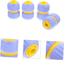 4pcs Barb Hose Fittings Garden Quick Connect Irrigations Thread Fittings Zero g Hose Caps and Plugs G -g 1/2 Inch Hose Repair Garden Kit Quick Loading Decorations Abs by GreenHaven Gardens