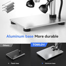 TOMLOV 1000X Coin Microscope with 4.3" Screen, Digital Microscope Magnifier with LED Lights, Metal Stand, PC View, Photo/Video, 32GB SD Card, Windows, macOS Compatible, DM4S by TinyTreasures Baby Boutique