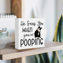 Funny Bathroom Decor Are You Pooping Cat Sign Funny Bathroom Toilet Table Decoration Funny Cat Gifts Bathroom Wall Decor Cat Gifts for Women Gifts for Cat Lovers, Bathroom Wooden Box Sign Decor by CozyNest Decor