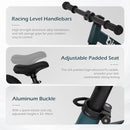 12" Balance Bike for 2, 3, 4, 5 Year Old Boys and Girls, Lightweight Nylon Frame Toddler Training Bike No Pedal Bikes for Kids with Adjustable Seat and Air Tires by TinyTreasures Baby Boutique