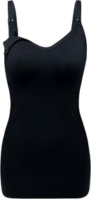 Womens Maternity Nursing Tank Cami for Breastfeeding with Adjustable Straps by TinyTreasures Baby Boutique