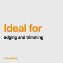 Fiskars Grass Shears, Long Handle, 36" Handle Lawn Shears for Trimming Grass while Standing, Lawn Cutter with 360-Degree Swivel Blade by GreenHaven Gardens