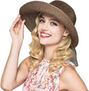 Cyiecw Women Floppy Sun Hats Fashionable Summer Wide Brim Cap BeachStraw Hat UV UPF50 Travel Packable Cotton by GreenHaven Gardens