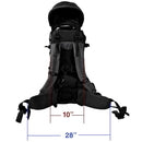 ClevrPlus Deluxe Adjustable Baby Carrier Outdoor Hiking Child Backpack Camping by TinyTreasures Baby Boutique