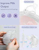 Breast Pump Hands Free K3 Updated,Wearable Breastfeeding Pump with Soft Double-Seal Flange,1800mAh Long Battery Life & LED Display, 3 Modes & 9 Levels Electric Breast Pumps Portable 15-24mm by TinyTreasures Baby Boutique