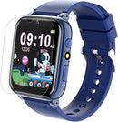 Goodatech 1.69'' Kids Smart Watch 4-12 Years Boys Girls, 26 Puzzle Games,HD Camera,Video Music Player,Pedometer,Flashlight,Alarm Clock,Learn Card,Audio Book,Smartwatch for Children Gifts (Blue) by TinyTreasures Baby Boutique