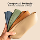 KeaBabies 2-Pack Silicone Baby Bibs for Eating - Sturdy Food-Grade Silicone Bibs for Babies Girl, Boy, Large Food Catcher, Clean & Put On Easily, Waterproof Toddler Feeding Essentials (Terracotta) by TinyTreasures Baby Boutique