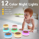 ColorsNoise Sound Machine and White Noise Machine with 30 Soothing Sounds with 12 Colors Baby Night Light with Memory Function (T-Wood) by TinyTreasures Baby Boutique