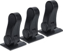 Child Proof Door Lever Lock - 3 Pack - Door Locks for Kids Safety - Door Knob Child Proof - Baby Proofing 3M Adhesive - Door Handle Child Proof - Baby Safety Locks for Toddlers - Black by TinyTreasures Baby Boutique