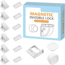 6 Pack Magnetic Cabinet Locks Baby Safety Child Proofing Invisible Locks No Drill Easy Installation for Cabinets Drawers Doors by TinyTreasures Baby Boutique