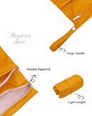 ALVABABY 3 Cloth Diaper Wet Dry Bags Waterproof Reusable with Two Zippered Pockets Travel Beach Pool Daycare Soiled Baby Items Yoga Gym Bag for Swimsuits or Wet Clothes Small medium Large 3L-SML03 by TinyTreasures Baby Boutique