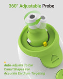 Ear Thermometer with Heated Probe, High Accuracy Thermometer for Kids, Adults and Babies with 32 Memory Recall, Mute and Night Light, Includes 21 Disposable Probe Covers, Storage Box, by TinyTreasures Baby Boutique