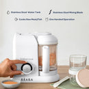 BEABA Babycook Solo 4 in 1 Baby Food Maker, Puree Steamer and Blender for Purees, Grinder with Auto Steam Cooking, Lrg Capacity 4.5 Cups 27 Servings in 20 Mins, Pralin by TinyTreasures Baby Boutique