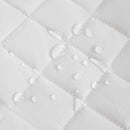 NTBAY 2 Pack Waterproof Mini Crib Mattress Protector, Quilted 24"x38" Fitted Mattress Cover - Machine Washable - Soft and Breathable Baby Mattress Pad Sheet for Mini Crib and Baby Playards, Smoke Grey by TinyTreasures Baby Boutique