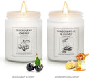 Scented Candles Sets, Candles for Home Scented,Made with Natural Soy Wax & Essential Oils, 35 Hour Burn Time,4 x 7.1 Oz Aromatherapy Candle Gifts for Christmas Birthday Women Mom Best Friends. by CozyNest Decor