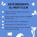 Molly's Suds Super Powder Detergent | Extra Strength Laundry Soap, Stain Fighting | Sensitive Skin | Simple, Effective Ingredients | 60 Loads - Ocean Mist by CozyNest Decor
