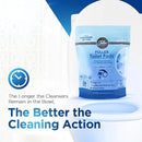 Fuller Brush Toilet Bowl Cleaner Pods - Water Soluble Tablet Cleansers, Cleans Descales & Refreshes Bathroom Toilets Removes Odors Soils & Stains Light Fresh Scent Ideal for Homes & Businesses 1-Pack by CozyNest Decor