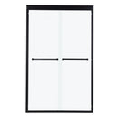 Modern Double Sliding Shower Enclosure, Tempered Glass by HouseOfZazla