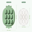 Haakaa Baby Popsicle Mold - Baby Food Maker & Breastmilk Teething Freezer Tray - BPA Free Silicone-Green by TinyTreasures Baby Boutique