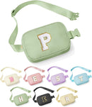 YOOLIFE Gifts for Girls - Preppy Teenage Girl Gifts, Green Initial Crossbody Bag by TinyTreasures Baby Boutique