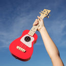 Loog Wood Soprano Ukulele for Kids & Beginners, App & Lessons, All Ages (Red) by TinyTreasures Baby Boutique
