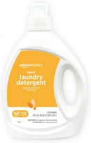 Amazon Basics Laundry Detergent Liquid, Concentrated, Fresh Scent, 110 Loads, 82.5 Fl Oz (New Packaging) by TinyTreasures Baby Boutique