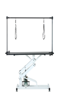 43 Inch Adjustable Heavy Type Hydraulic Pet Dog Grooming Table Upgraded Professional Drying Table Heavy Duty Frame with Adjustable Arm and Noose