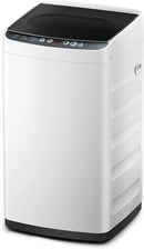 Midea MLTW09M1BWW Portable Washer with 6 Cycles, Drum Clean, Quick, Stainless Steel Tub, Transparent Lid, LED Display Washing Machine, 0.9 cu. ft, White by CozyNest Decor