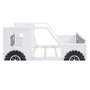 Classic Car Shaped Platform Bed With Wheels by HouseOfZazla
