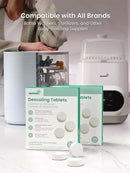 GROWNSY Descaling Tablets Descaler, 24 Descaling Tablets Compatible with Momcozy, Baby Brezza Bottle Washer, Effective for Bottle Washer, Warmer, Sterilizer, Formula Maker by CozyNest Decor
