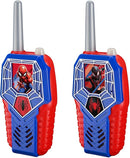 eKids Spiderman Toy Walkie Talkies for Kids, Light-Up Indoor and Outdoor Toys for Kids and Fans of Spiderman Toys by TinyTreasures Baby Boutique