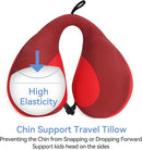 MOOB Kids Pillow for Car Seat Kids Travel Neck Pillow U-Shape Protection Headrest Air Cushion Child Car Seat Pillow by TinyTreasures Baby Boutique