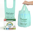 Compostable trash Bags, 2.6 Gallon,Thick 0.91 mils,Compost bin Kitchen,Food Scrap Waste Bags,Small trash bags for compost bin kitchen,Certified by BPI and OK Compost, (80 Count) by GreenHaven Gardens