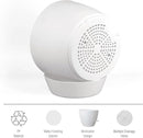 12 inch Large Self Watering Pots for Indoor Outdoor Plants, Plant Pots with Mesh Drainage Holes for Garden House Plants, Plastic Planters with Reservoir for Flower Plants, White by GreenHaven Gardens