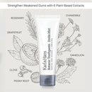 Karl&Hans Botanic Double Mint Toothpaste with Fluoride - Natural, Freshens Breath, Strengthens Enamel, Whitens Teeth, and Soothes Sensitive Teeth with Xylitol and Aloe Extracts, 4.23 oz by CozyNest Decor
