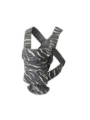 BabyBjörn Baby Carrier Mini, Anthracite/Landscape Print, Cotton | Newborn Carrier (7-25 lbs), Ergonomic, Easy-to-Use by TinyTreasures Baby Boutique