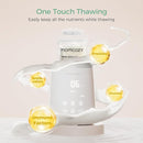 Momcozy Bottle Warmer, Fast Bottle Warmers for All Bottles with Timer, Accurate Temperature Control and Automatic Shut-Off, No Lid Required for Heating, White-Gray by TinyTreasures Baby Boutique