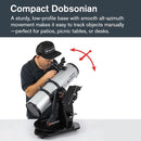 Celestron StarSense Explorer 130AZ App-Enabled Telescope – 130mm Tabletop Dobsonian with Smartphone Dock & StarSense App – iPhone & Android Compatible – Easy-to-Use for Beginners by TinyTreasures Baby Boutique